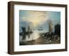 Sun Rising Through Vapor-J.M.W. Turner-Framed Giclee Print