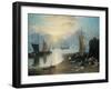 Sun Rising Through Vapor-J.M.W. Turner-Framed Giclee Print