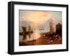 Sun Rising Through Vapour-J M W Turner-Framed Giclee Print