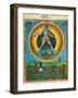 Sun Rules Leo-Science Source-Framed Giclee Print