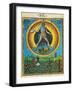 Sun Rules Leo-Science Source-Framed Giclee Print