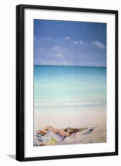Sun, Sand and Money I-Lincoln Seligman-Framed Giclee Print