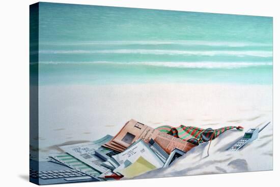 Sun, Sand and Money III-Lincoln Seligman-Stretched Canvas