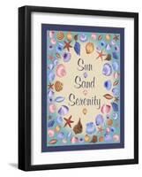 Sun Sand Serenity-Kimura Designs-Framed Giclee Print