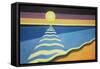 Sun, Sea and Sand, 2003-Tilly Willis-Framed Stretched Canvas
