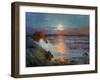 Sun Set by the Sea, 1925-Fernand Loyen du Puigaudeau-Framed Giclee Print