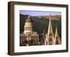 Sun Sets on Utah's Capitol Building-null-Framed Photographic Print