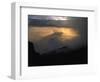 Sun Sets Over Meru, Kilimanjaro-Michael Brown-Framed Photographic Print