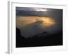 Sun Sets Over Meru, Kilimanjaro-Michael Brown-Framed Photographic Print