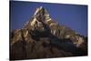 Sun Setting on Machhapuchare-Paul Souders-Stretched Canvas