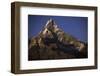 Sun Setting on Machhapuchare-Paul Souders-Framed Photographic Print