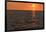 Sun setting on ocean off Maui, Hawaii, USA-Stuart Westmorland-Framed Photographic Print