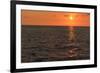 Sun setting on ocean off Maui, Hawaii, USA-Stuart Westmorland-Framed Photographic Print