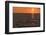 Sun setting on ocean off Maui, Hawaii, USA-Stuart Westmorland-Framed Photographic Print