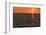 Sun setting on ocean off Maui, Hawaii, USA-Stuart Westmorland-Framed Photographic Print