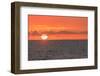 Sun setting on ocean off Maui, Hawaii, USA-Stuart Westmorland-Framed Photographic Print