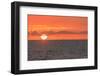 Sun setting on ocean off Maui, Hawaii, USA-Stuart Westmorland-Framed Photographic Print