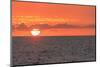 Sun setting on ocean off Maui, Hawaii, USA-Stuart Westmorland-Mounted Photographic Print