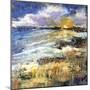 Sun Setting on the Scurrying Beach-Anne Farrall Doyle-Mounted Giclee Print