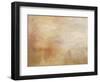 Sun Setting over a Lake-JMW Turner-Framed Giclee Print