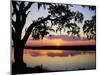 Sun Setting over Brickhill River-James Randklev-Mounted Photographic Print