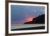 Sun Setting over Cliff, Guardia Piemontese, Calabria, Italy-Stefano Amantini-Framed Photographic Print