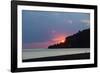 Sun Setting over Cliff, Guardia Piemontese, Calabria, Italy-Stefano Amantini-Framed Photographic Print