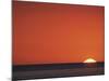 Sun Setting Over Gulf of Mexico, Florida, USA-Rolf Nussbaumer-Mounted Photographic Print