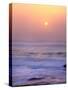 Sun Setting over the Pacific Ocean, Oregon, USA-Jaynes Gallery-Stretched Canvas