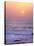 Sun Setting over the Pacific Ocean, Oregon, USA-Jaynes Gallery-Stretched Canvas