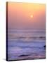 Sun Setting over the Pacific Ocean, Oregon, USA-Jaynes Gallery-Stretched Canvas