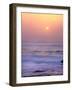 Sun Setting over the Pacific Ocean, Oregon, USA-Jaynes Gallery-Framed Photographic Print