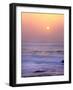 Sun Setting over the Pacific Ocean, Oregon, USA-Jaynes Gallery-Framed Photographic Print