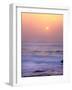 Sun Setting over the Pacific Ocean, Oregon, USA-Jaynes Gallery-Framed Photographic Print