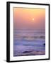 Sun Setting over the Pacific Ocean, Oregon, USA-Jaynes Gallery-Framed Photographic Print