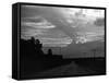 Sun Setting-Peter Stackpole-Framed Stretched Canvas