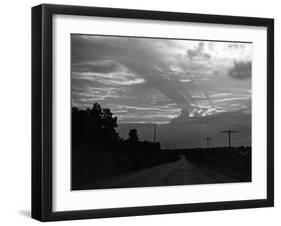 Sun Setting-Peter Stackpole-Framed Photographic Print