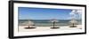 Sun Shade on the Beach of La Paz, Baja California Sur, Mexico-null-Framed Photographic Print