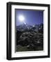 Sun Shines Over Flags, Nepal-David D'angelo-Framed Photographic Print