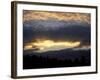 Sun Shines through the Clouds over Northern Forest, Maine, USA-Jerry & Marcy Monkman-Framed Photographic Print