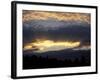 Sun Shines through the Clouds over Northern Forest, Maine, USA-Jerry & Marcy Monkman-Framed Photographic Print