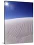 Sun Shining on Desert Sand-Jim Zuckerman-Stretched Canvas