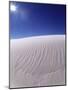 Sun Shining on Desert Sand-Jim Zuckerman-Mounted Photographic Print