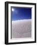 Sun Shining on Desert Sand-Jim Zuckerman-Framed Photographic Print