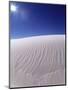 Sun Shining on Desert Sand-Jim Zuckerman-Mounted Photographic Print