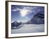 Sun Shining on Mt. Aspiring, New Zealand-Michael Brown-Framed Photographic Print