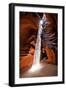 Sun Shining Through Canyon II-David Drost-Framed Photographic Print