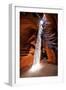 Sun Shining Through Canyon II-David Drost-Framed Photographic Print