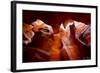 Sun Shining Through Canyon VII-David Drost-Framed Photographic Print