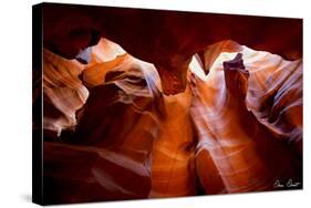 Sun Shining Through Canyon VII-David Drost-Stretched Canvas